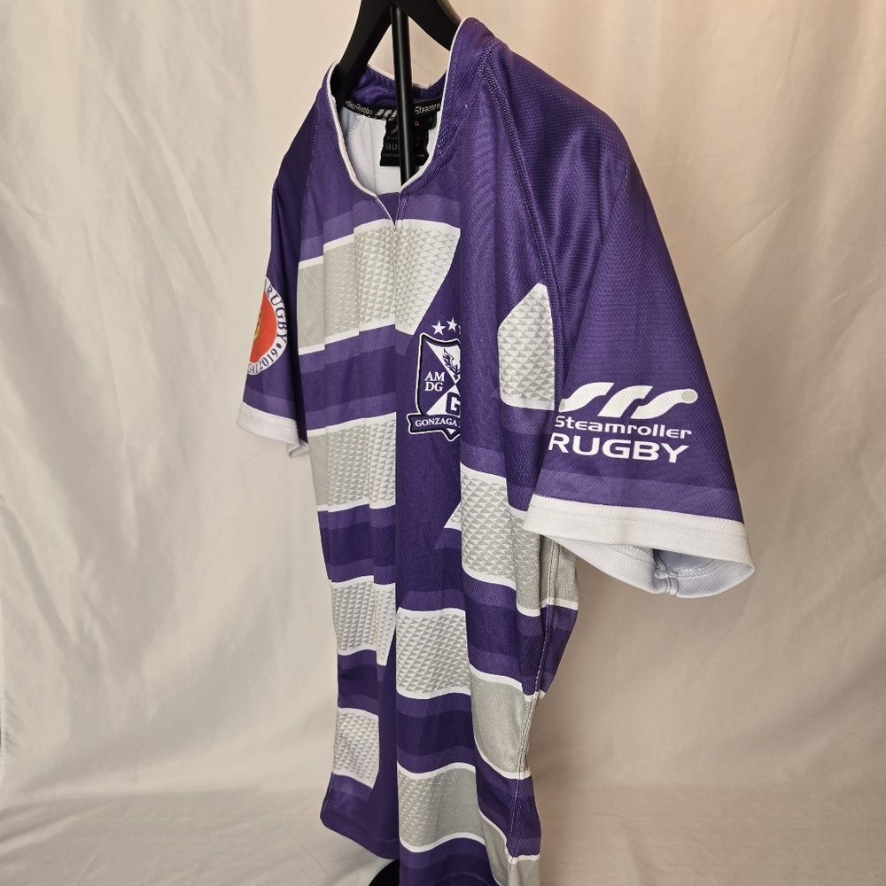 Purple and White Men's Jersey - Picture 6 of 13